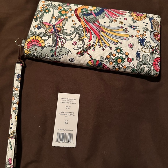 Tory Burch Slim Wristlet, Paradise Floral - Picture 2 of 3